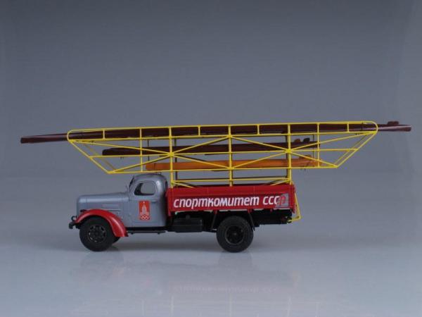 ЗИЛ-164А клеть (спортивная гребля) (Vector-Models) [1957г., Красный, серый и желтый, 1:43]