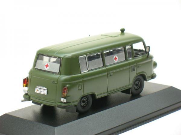 Barkas B1000 Military Ambulance (IST Models) [1961г., Хаки, 1:43]