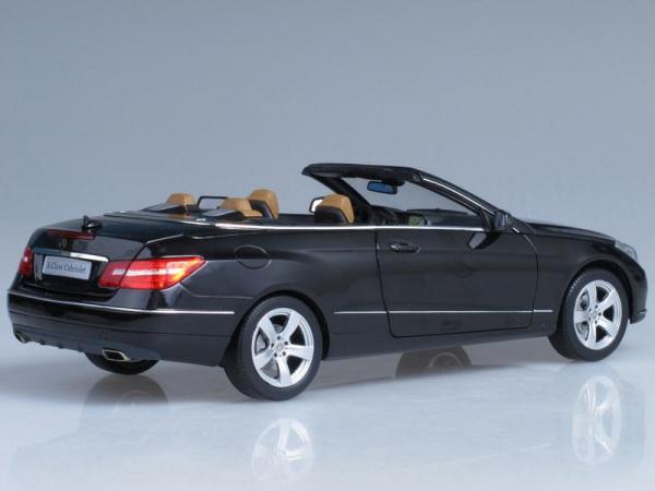 Mercedes E-Klasse Cabriolet (Norev) [2009г., Черный, 1:18]