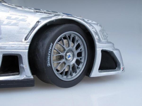 Mercedes Benz AMG-C-Class ITC (Exclusiv Cars) [1996г., Серебристый металлик, 1:18]
