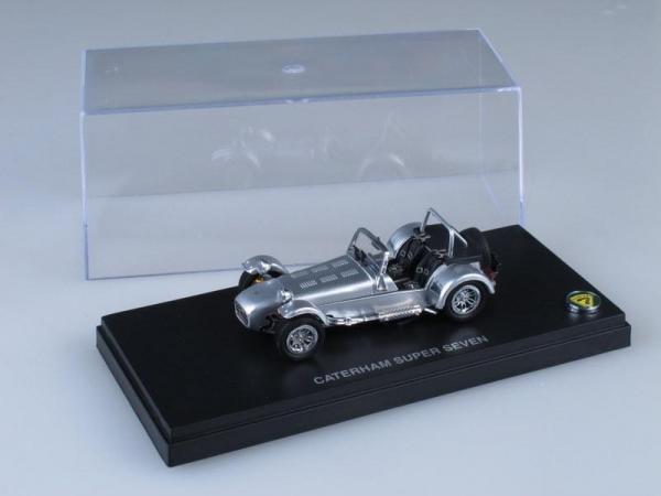 Caterham Super 7 Cycle Fender (Kyosho) [1973г., Серебристый металлик, 1:43]