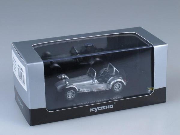 Caterham Super 7 Cycle Fender (Kyosho) [1973г., Серебристый металлик, 1:43]