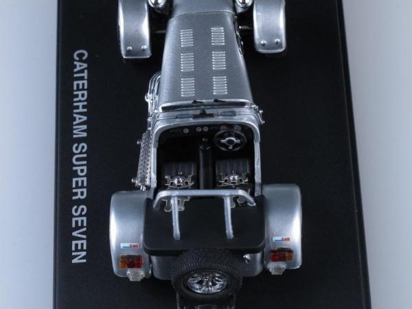 Caterham Super 7 Cycle Fender (Kyosho) [1973г., Серебристый металлик, 1:43]