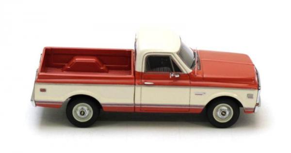 Chevrolet C10 (Neo Scale Models) [1971г., Красный, белый, 1:43]