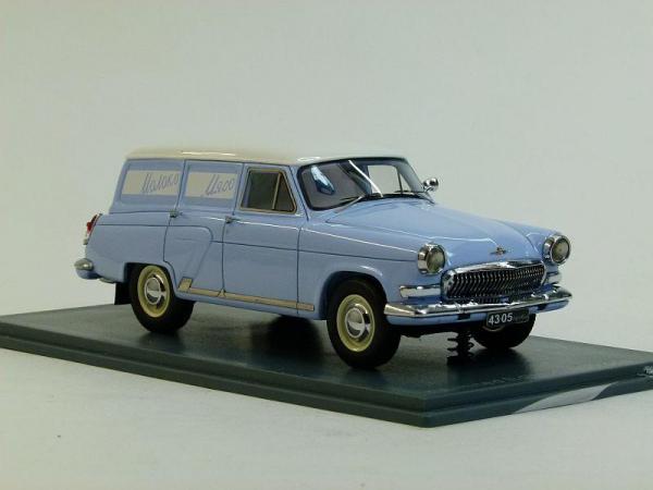 ГАЗ-22 изотермический фургон НАМИ (Neo Scale Models) [1963г., Голубой, 1:43]