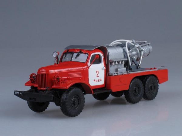 АГВТ-100 (ЗИЛ-157К) газоводотушения (Vector-Models) [1965г., Красный с белой дверью, 1:43]