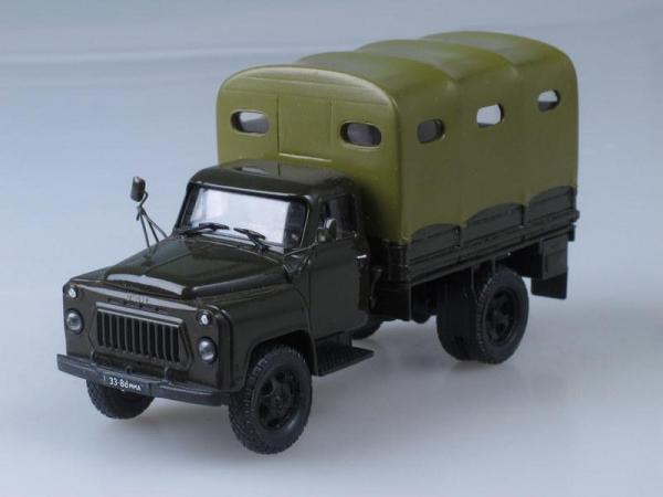 52-05 тент, грузовое такси, конверсия (НАП) (Vector-Models) [1975г., Хаки, 1:43]