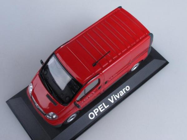 Opel Vivaro Kastenwagen (Minichamps) [2006г., Красный, 1:43]