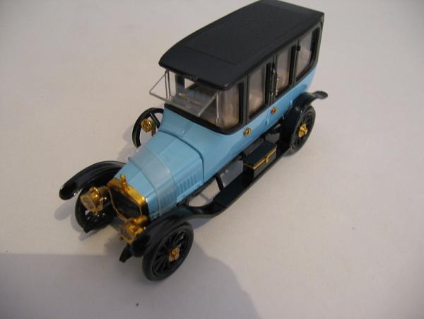 Руссо-Балт C 24-40 лимузин (Агат, Радон) [1909г., синий, 1:43]