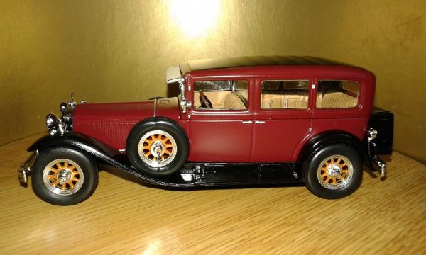Mercedes-Benz 460 N Pullman (Altaya/IXO) [1929г., бордовый, 1:43]