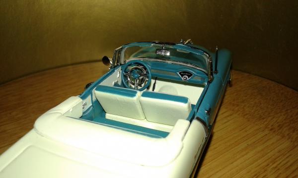 Chevrolet Bel Air (Vitesse) [1955г., бирюзовый, белый, 1:43]