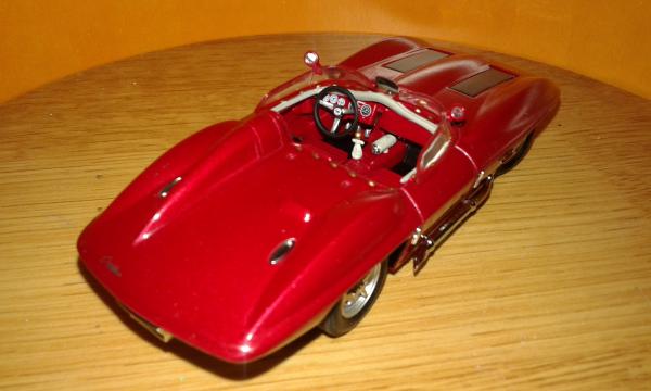Chevrolet Corvette Stingray (Autoart) [1959г., красный, 1:43]