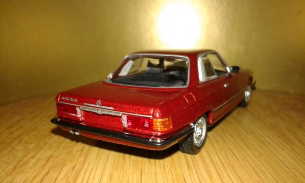 Mercedes-Benz 450SLC Coupe (Minichamps) [1974г., красный металлик, 1:43]