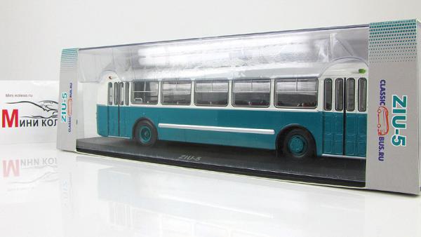 ЗИУ-5 (Classicbus) [1961г., верх белый/низ бирюзовый, 1:43]