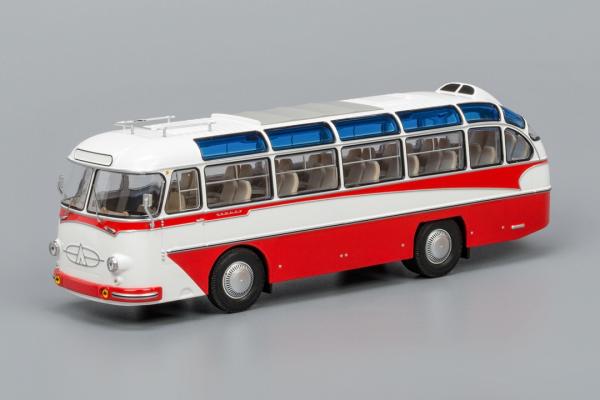 ЛАЗ-697Е Турист (Classicbus) [1961г., белый/красный, 1:43]