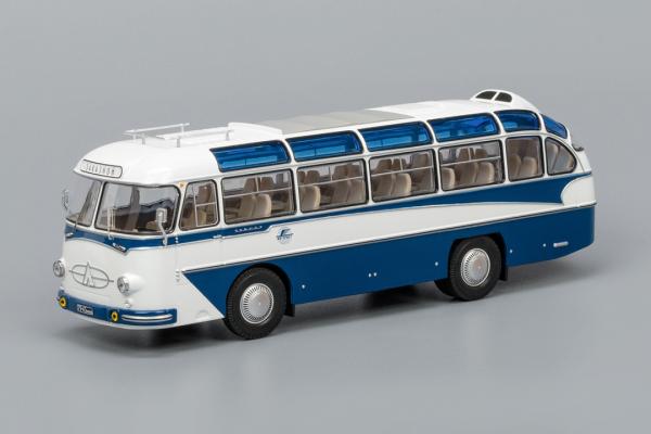 ЛАЗ-697Е Турист (Classicbus) [1961г., Бело/синий, 1:43]