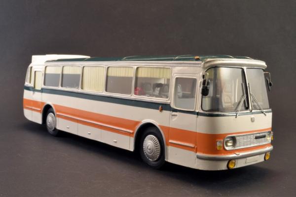 ЛАЗ-699И (Vector-Models) [1974г., белый/зелёныё/оранжевый, 1:43]