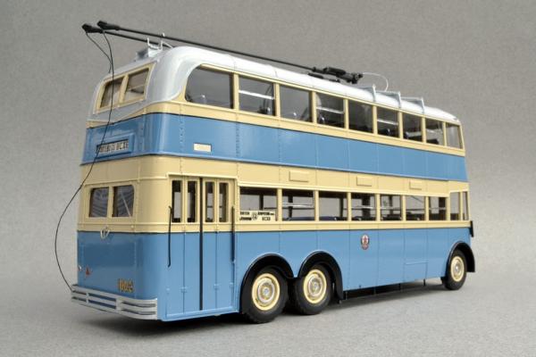 ЯТБ-3 (St.-Petersburg Tram Collection) [1938г., белый/синий/бежевый, 1:43]