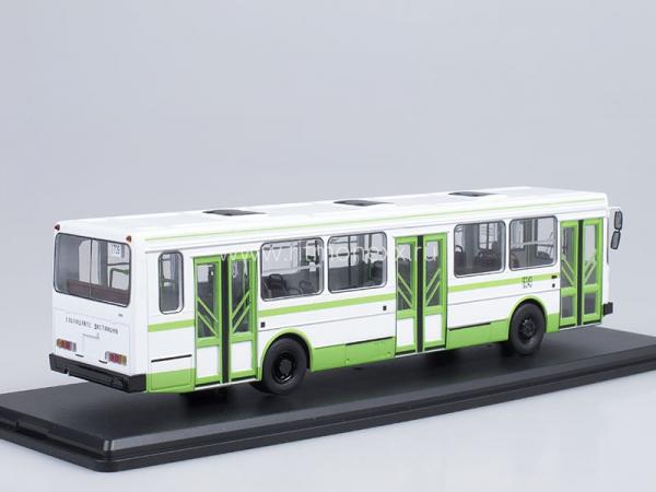 ЛИАЗ 5256 (Start Scale Models (SSM)) [1989г., зеленый/белый, 1:43]