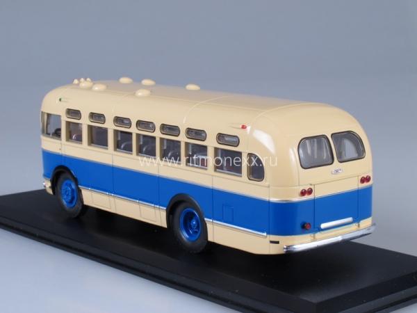 ЗИС-155 (Classicbus) [1949г., бежевый/синий, 1:43]