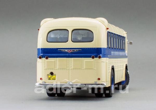 ЗИС 127, маршрут «Симферополь-Киев» (DiP Models) [1955г., бежевый, синий, 1:43]