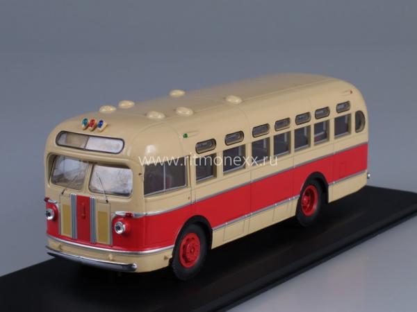ЗИС-155 (Classicbus) [1949г., бежевый/красный, 1:43]
