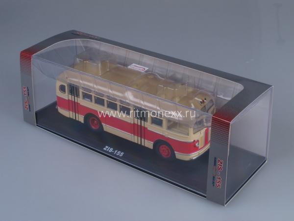 ЗИС-155 (Classicbus) [1949г., бежевый/красный, 1:43]