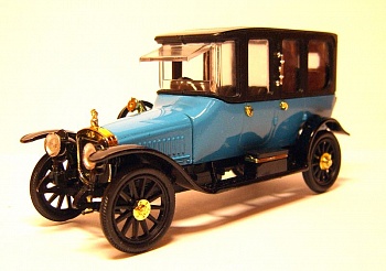 Руссо-Балт С24/40 лимузин-берлин (Тантал-Радон-Агат) [1913г., разнообразная цветовая политра, 1:43]
