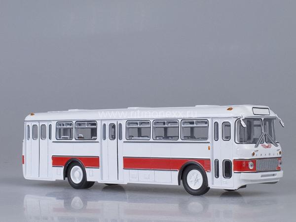 Икарус(Ikarus) - 556 (Советский автобус) [1962г., белый/красный, 1:43]