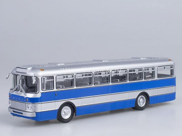 Икарус(Ikarus) - 556 (Венгрия) (Советский автобус) [1962г., серебристый/синий, 1:43]
