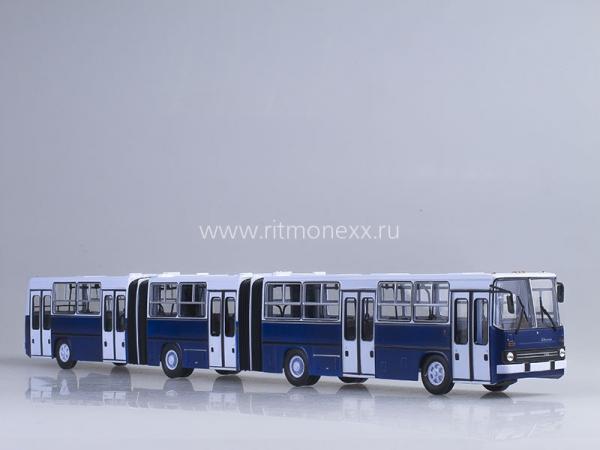 Икарус(Ikarus) - 293 (Советский автобус) [1988г., синий/белый, 1:43]