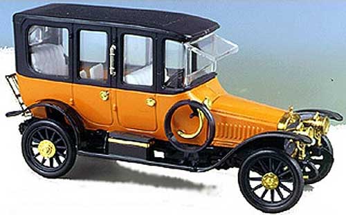 Руссо-Балт С24/40 лимузин-берлин (Тантал-Радон-Агат) [1913г., разнообразная цветовая политра, 1:43]