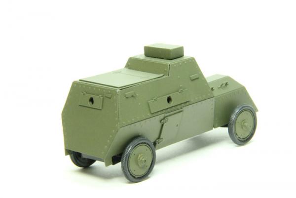 Руссо-Балт С24/40 бронеавтомобиль (Студия МАЛ / Lermont) [1914г., зеленый, 1:43]