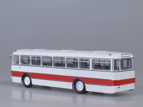 Икарус(Ikarus) - 556 (Советский автобус) [1962г., белый/красный, 1:43]