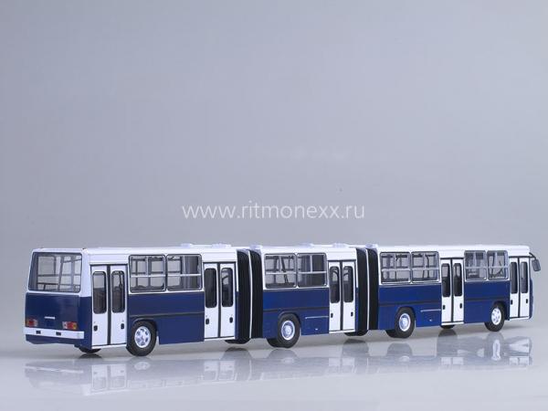Икарус(Ikarus) - 293 (Советский автобус) [1988г., синий/белый, 1:43]