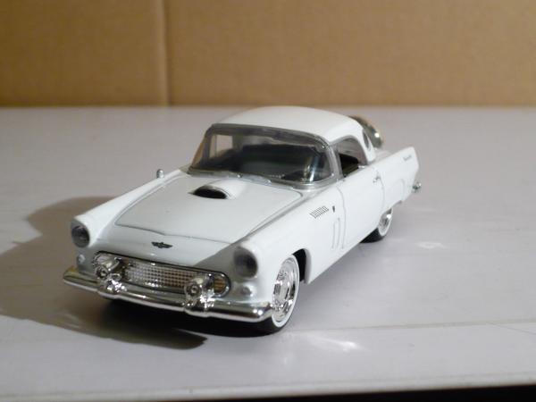Ford Thunderbird (Motor Max) [1956г., белый, 1:43]