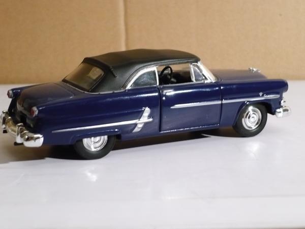 Ford  Crestline Sunliner (Welly) [1953г., тёмно-синий, 1:43]