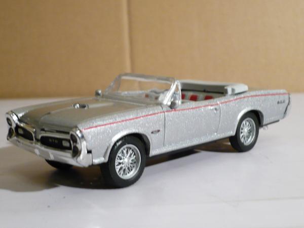 Pontiac GTO (New Rey) [1966г., серебристый металлик, 1:43]