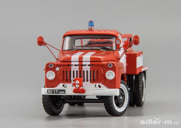 ГАЗ-52(АЦУ-10)(Колхоз «Перемога») (DiP Models) [1978г., красный/белый, 1:43]