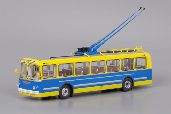 ЗИУ-5г (музейный) (Classicbus) [1966г., жёлто-синий, 1:43]