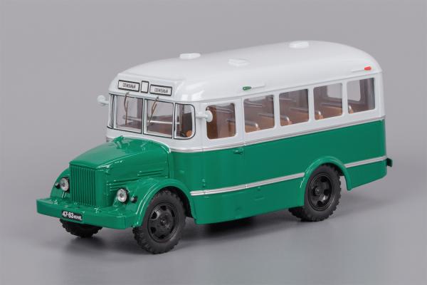 Кавз-651 (Classicbus) [1958г., серый , зелёный, 1:43]