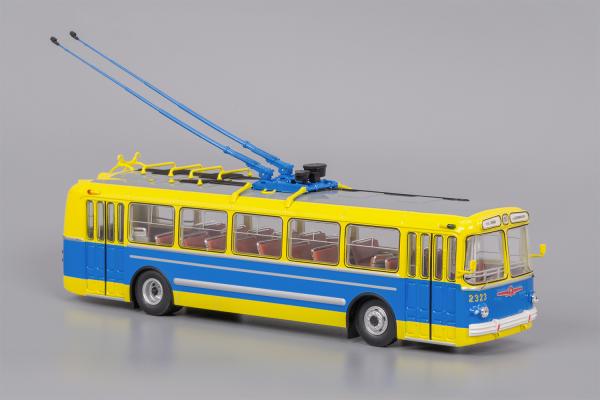 ЗИУ-5г (музейный) (Classicbus) [1966г., жёлто-синий, 1:43]