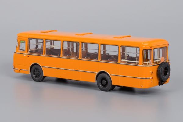 Лиаз-677 (запаска сзади) (Classicbus) [1983г., оранжевый, 1:43]