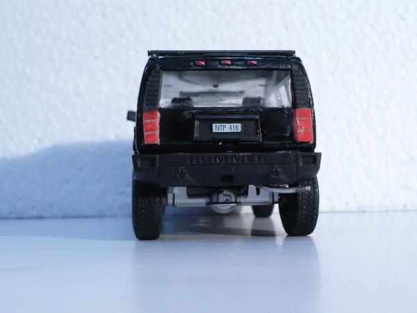 Hummer H2 (Cararama) [2002г., черный, 1:43]