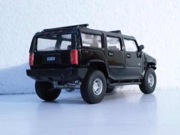 Hummer H2 (Cararama) [2002г., черный, 1:43]