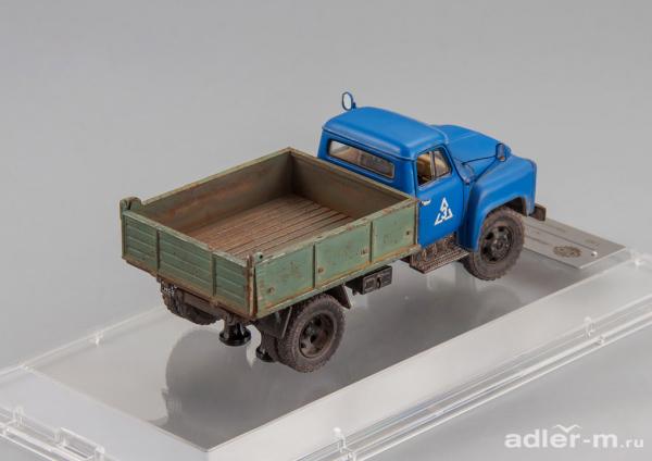 САЗ-3503 с упрощенными бортами кузова (DiP Models) [1978г., зеленый/голубой, 1:43]