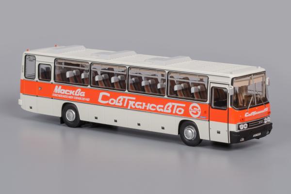 Икарус (Ikarus) -250.58 Совтрансавто (Classicbus) [1980г., белый, красная полоса, надпись "Совтрансавто", 1:43]