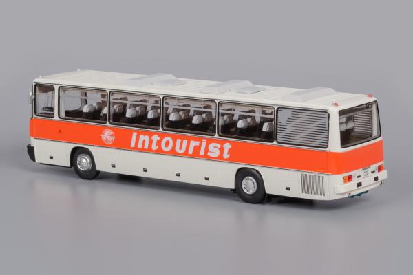 Икарус(Ikarus)-250.58 "Intourist (Classicbus) [1980г., белый, красная полоса, надпись "Intourist, 1:43]