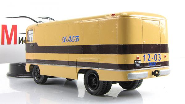 АРТ-ТА9А хлебный фургон (Vector-Models) [1962г., бежевый/коричневый, 1:43]