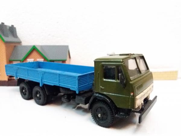 КАМАЗ-53212 (Элекон) [1978г., хаки с синим кузовом, 1:43]